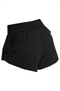 Running shorts women's light proof gym casual black sports pants wear quick dry yoga hot pants in summer  SKSP023 detail view-2